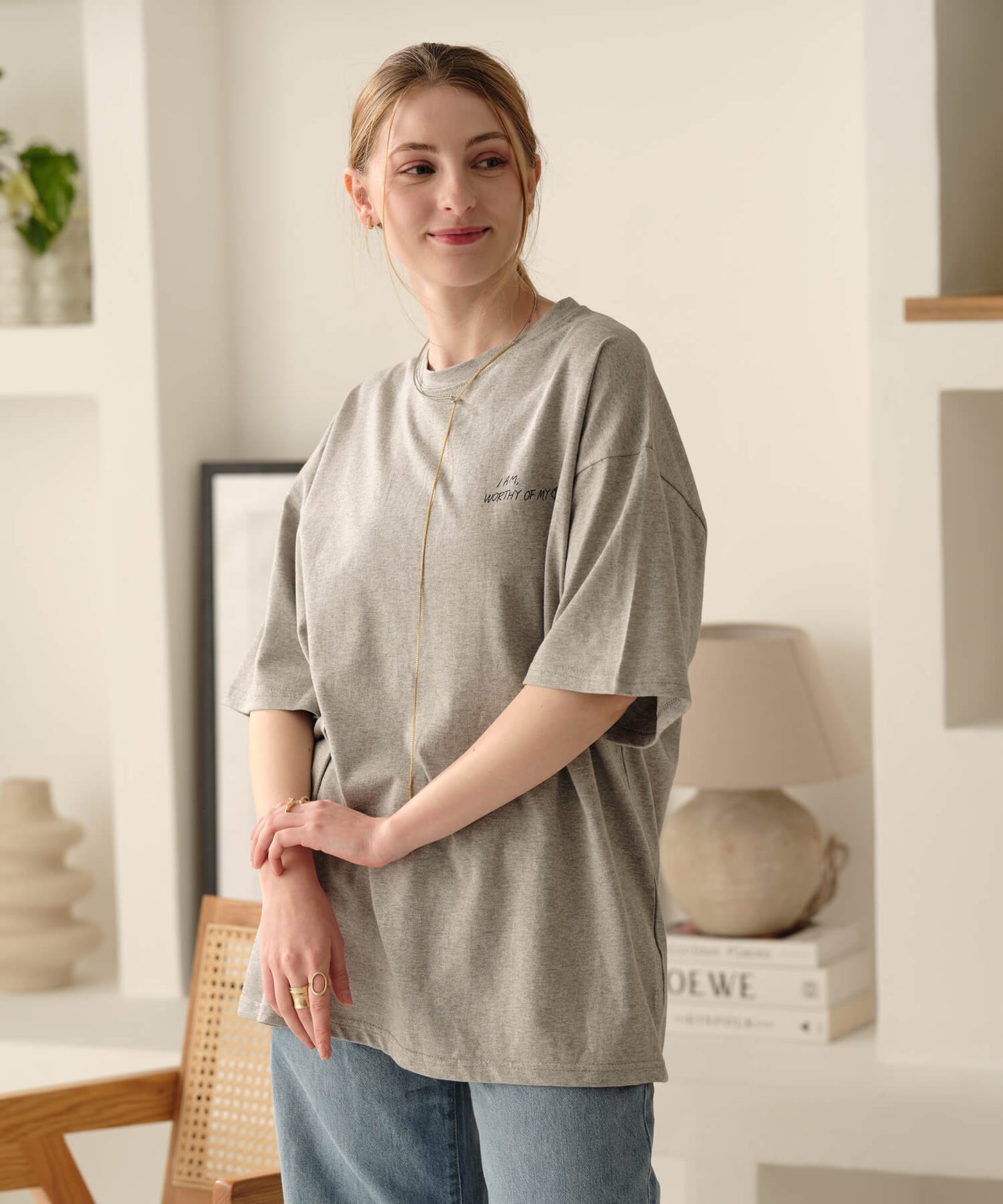 【MIA/ミア】バックプリントフォトTシャツ
