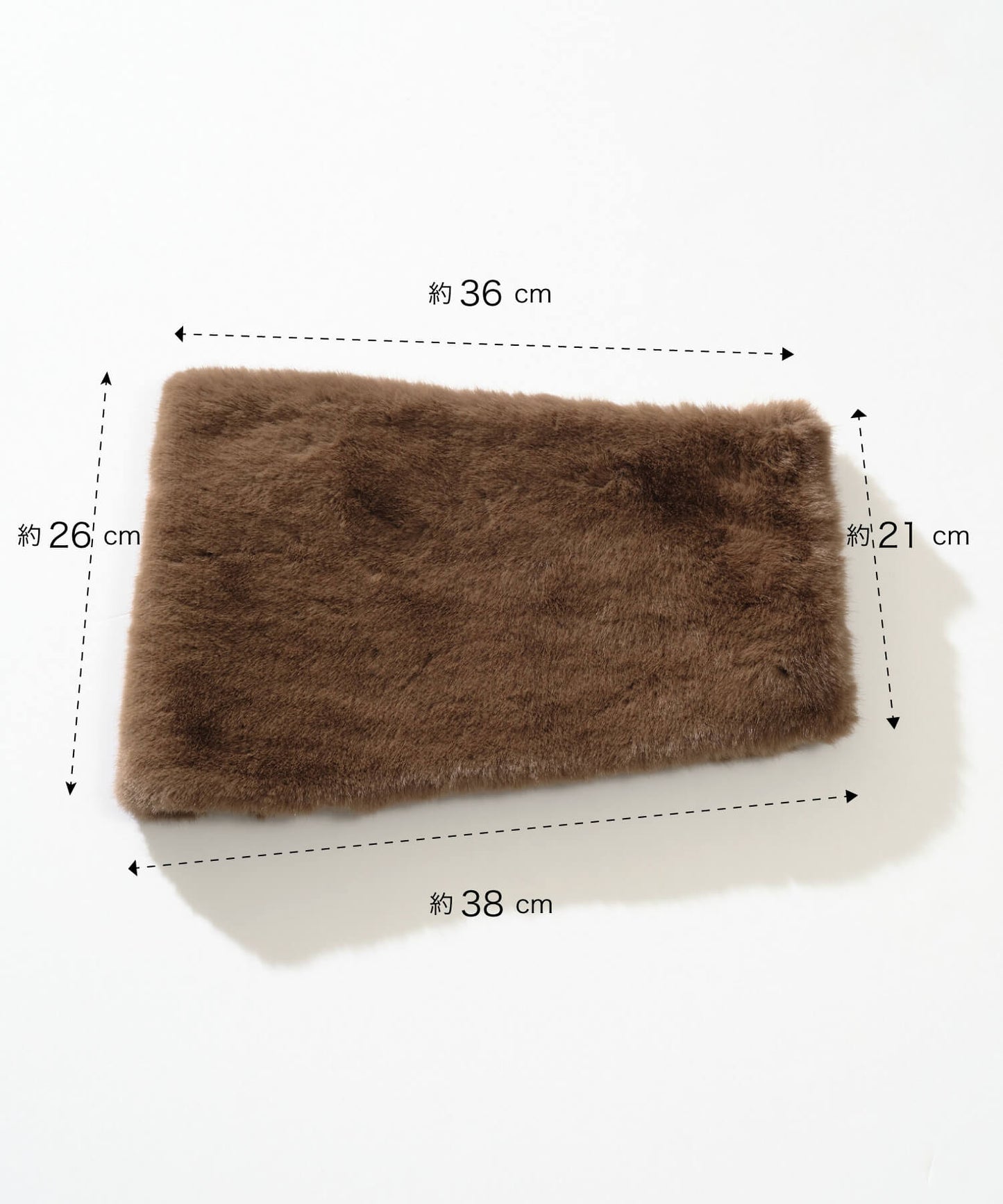 【MIA/ミア】ミンクライクファーネックウォーマー