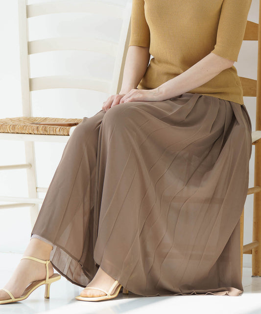 【tokidoki】爽やかラッププリーツキュロット