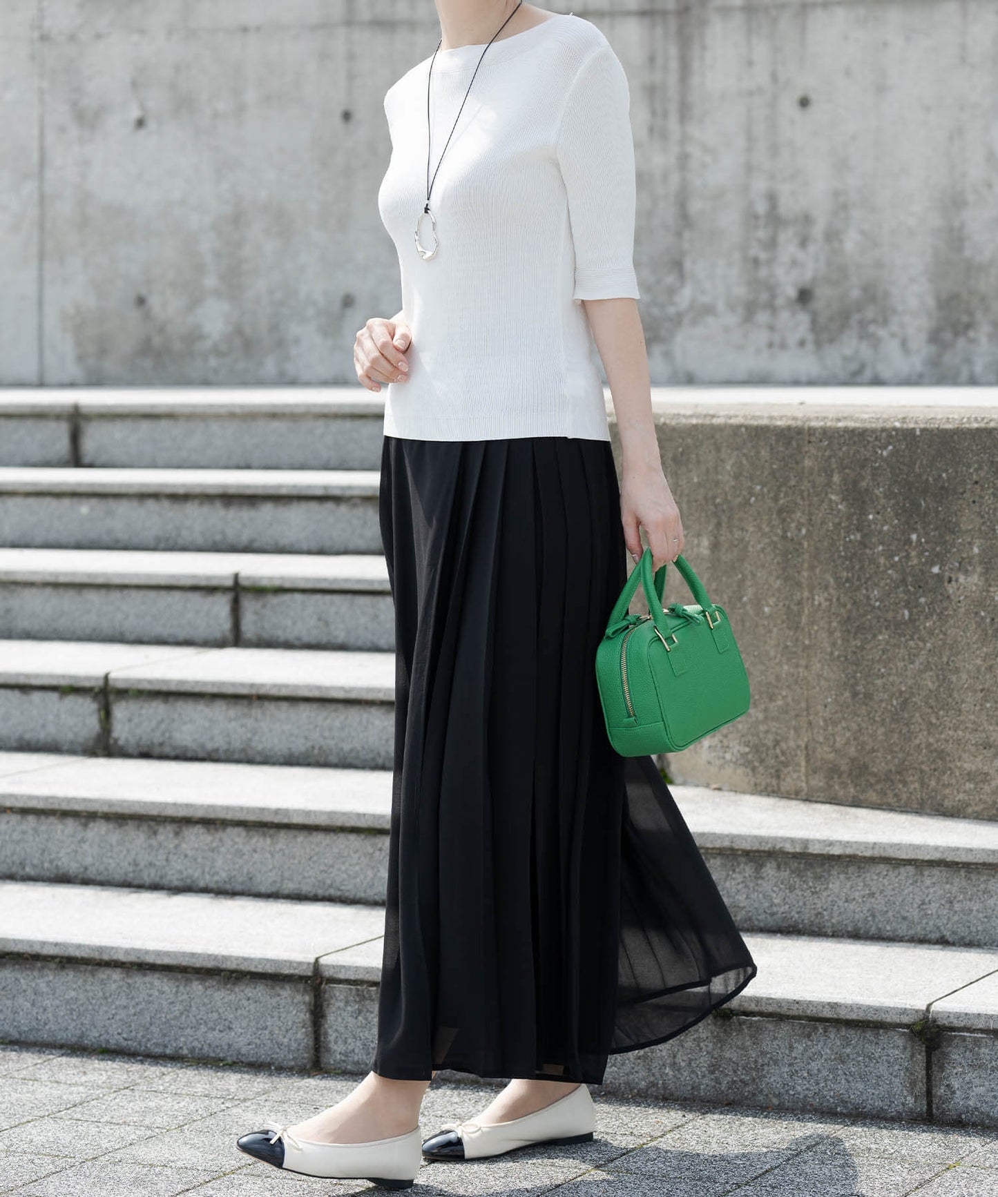 【tokidoki】爽やかラッププリーツキュロット