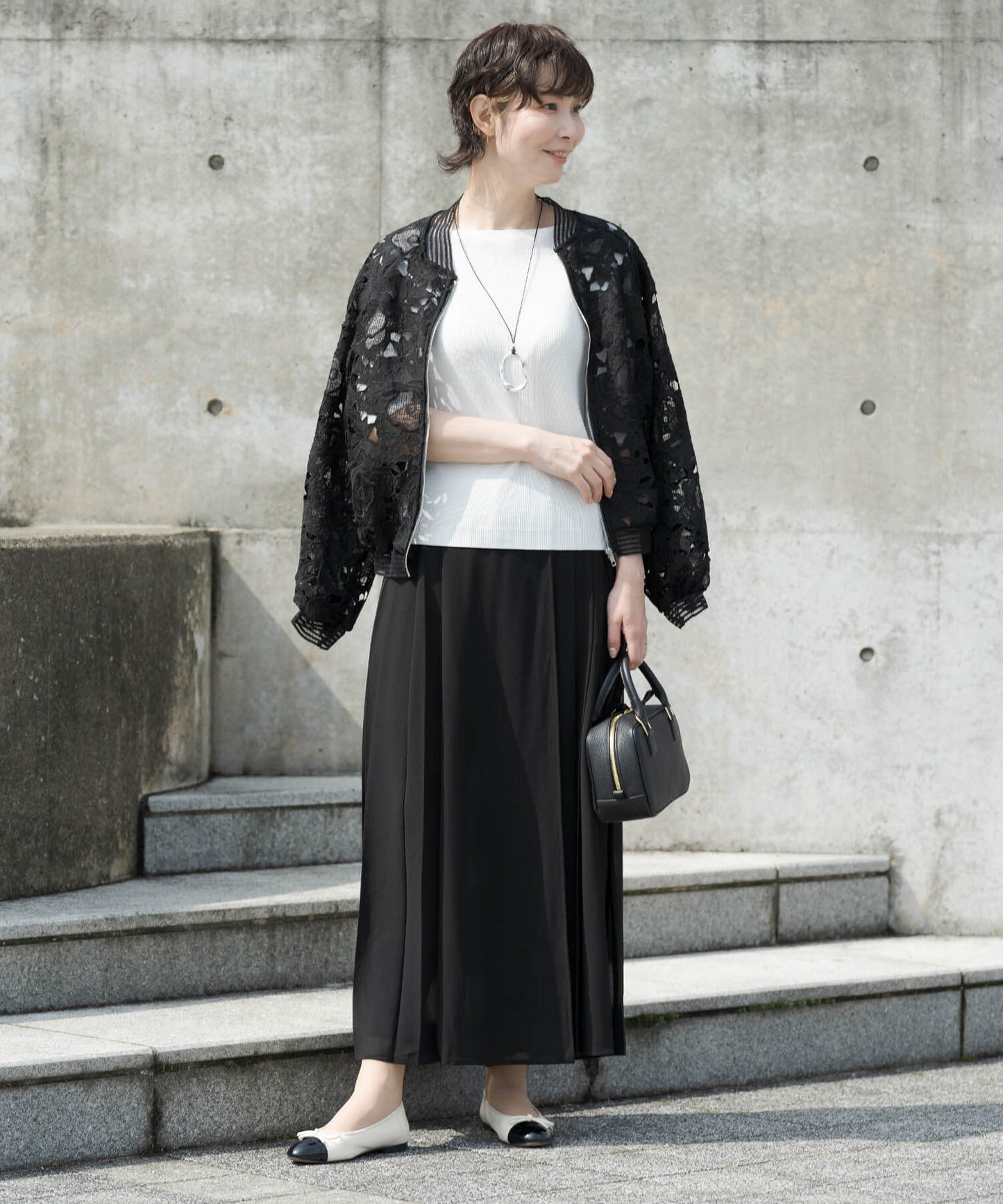 【tokidoki】爽やかラッププリーツキュロット