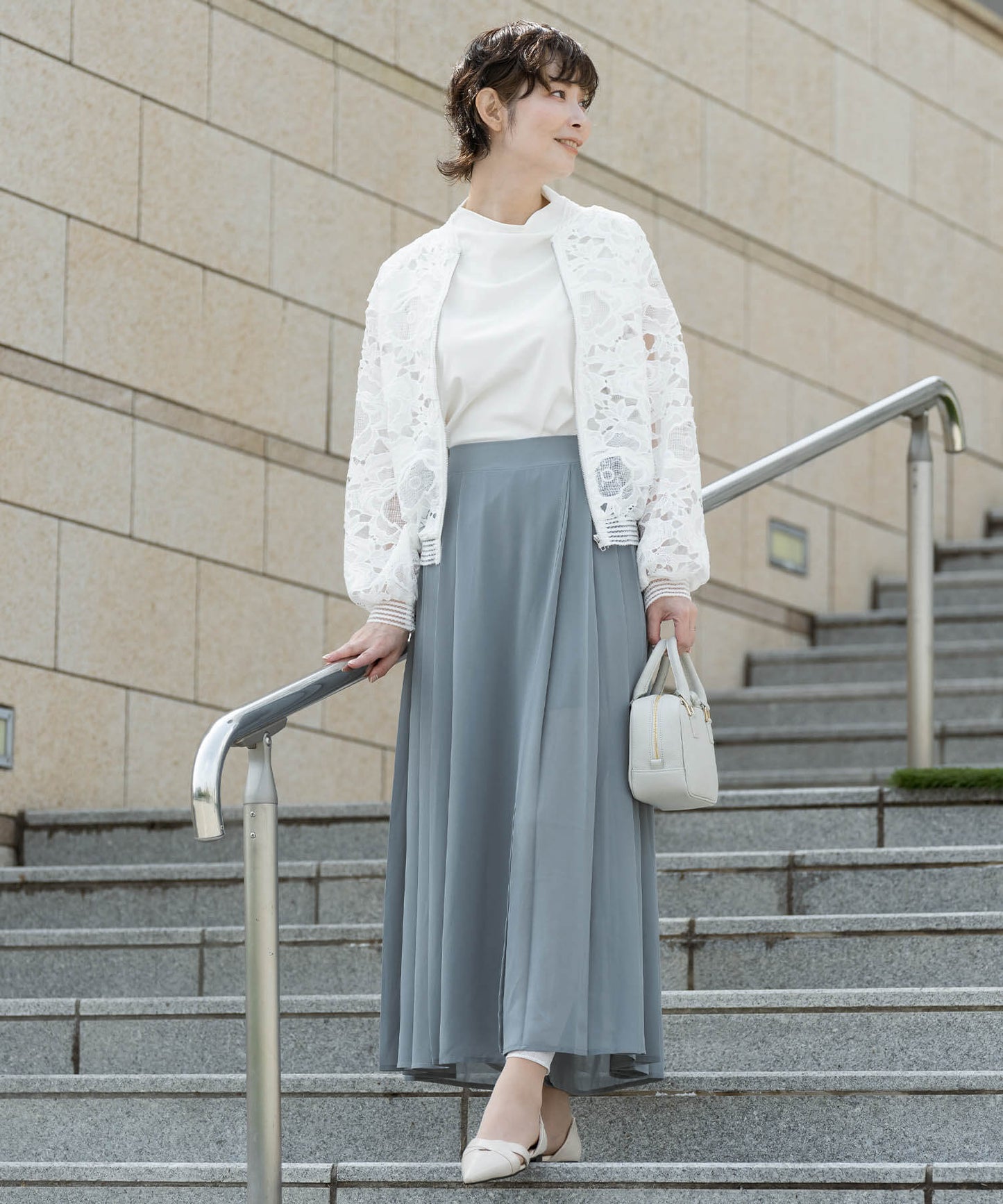 【tokidoki】爽やかラッププリーツキュロット