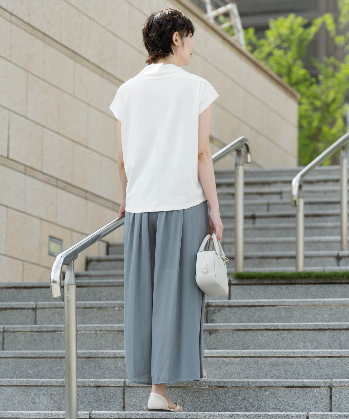 【tokidoki】爽やかラッププリーツキュロット