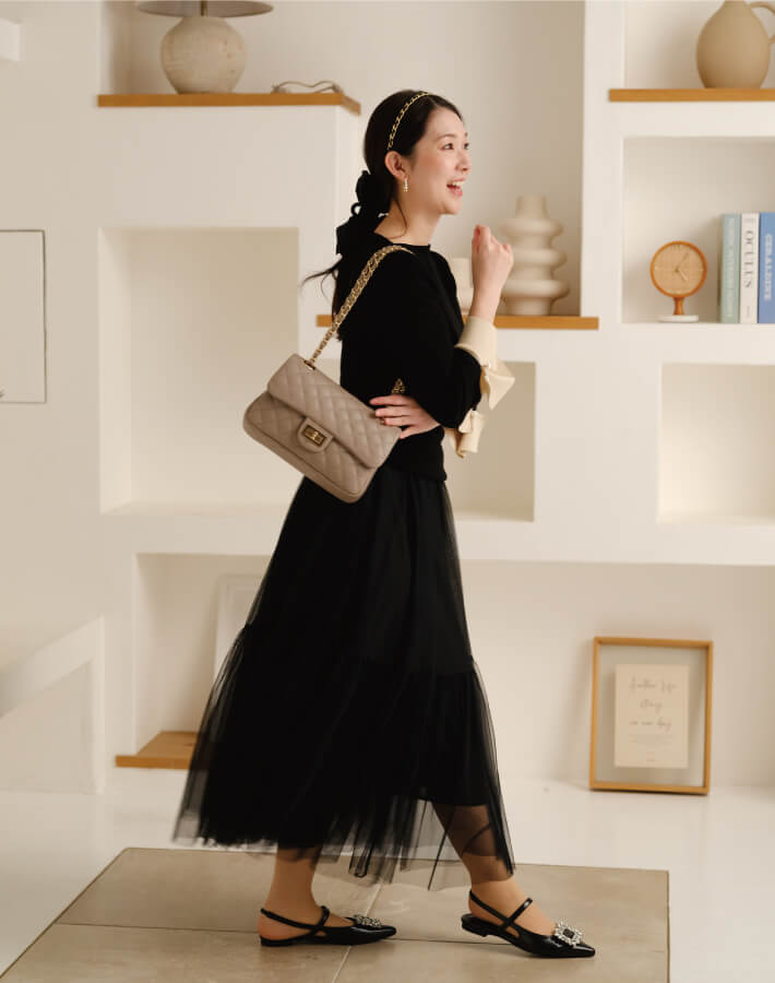 【新作早割★10%OFF】【ORNELLA/オルネラ】(NOVE-16)キルティングチェーンバッグM