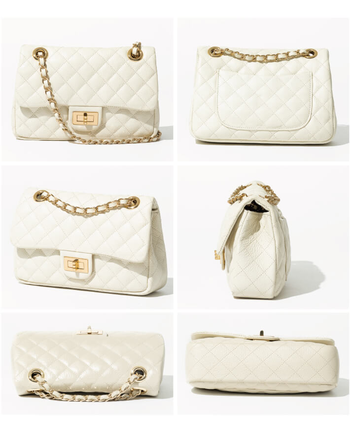 【新作早割★10%OFF】【ORNELLA/オルネラ】(NOVE-16)キルティングチェーンバッグM