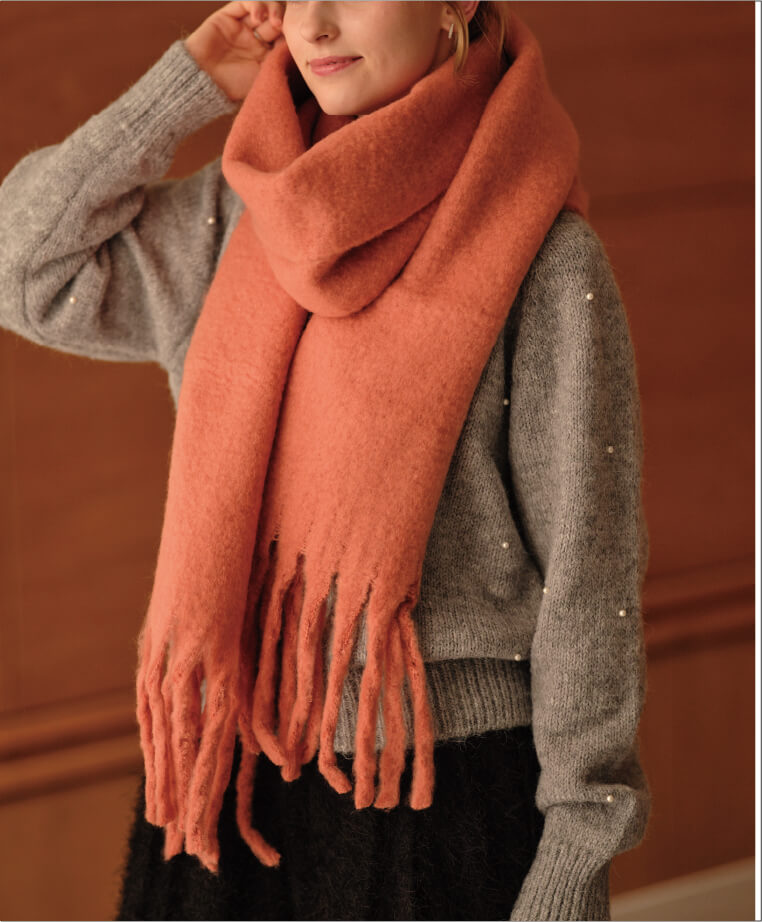 【SALE30%OFF】ボリュームマフラー