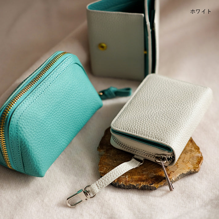 【ORNELLA/オルネラ】(BICO-21)リアルレザーバイカラースマートキー&カードケース