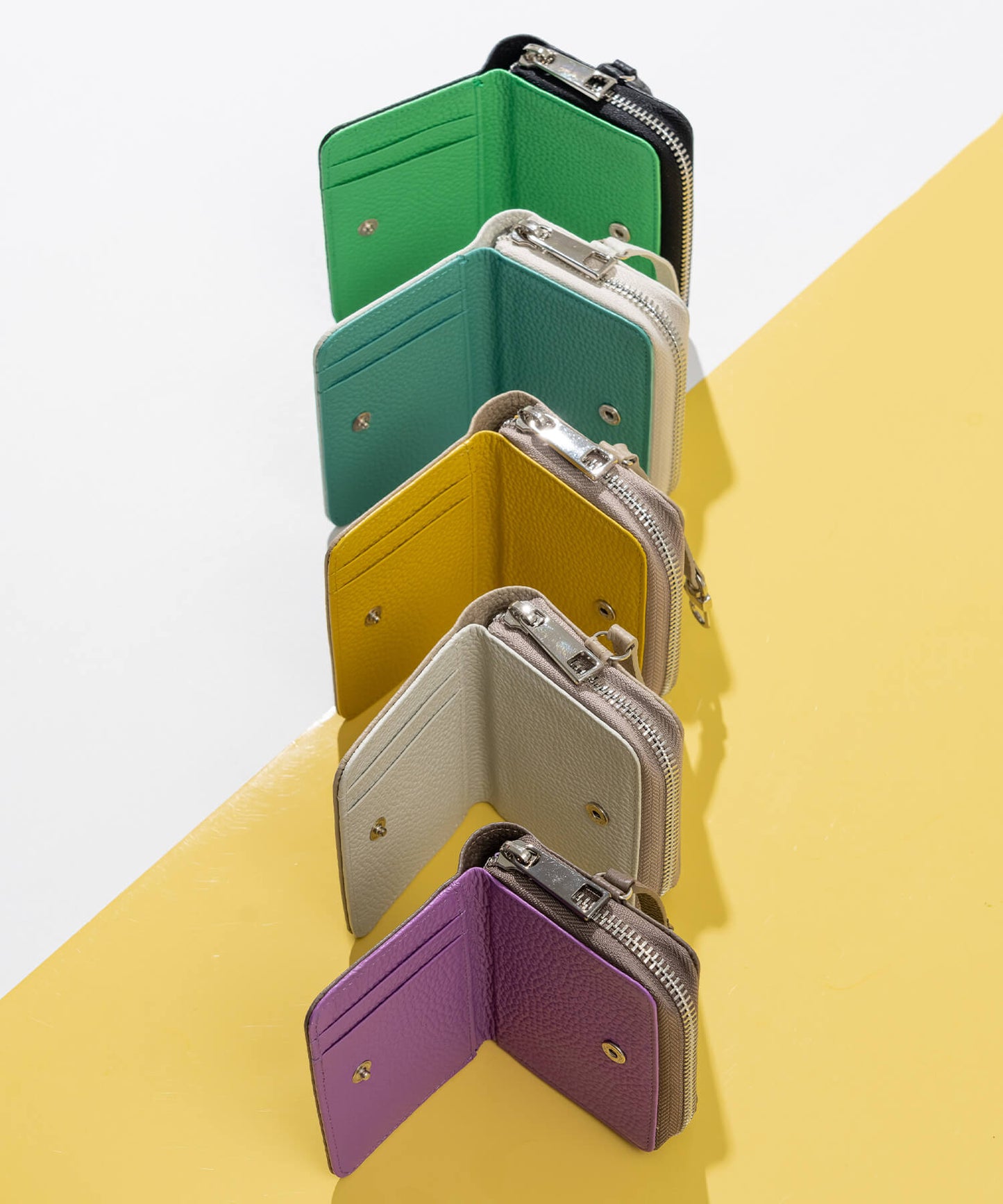 【ORNELLA/オルネラ】(BICO-21)リアルレザーバイカラースマートキー&カードケース