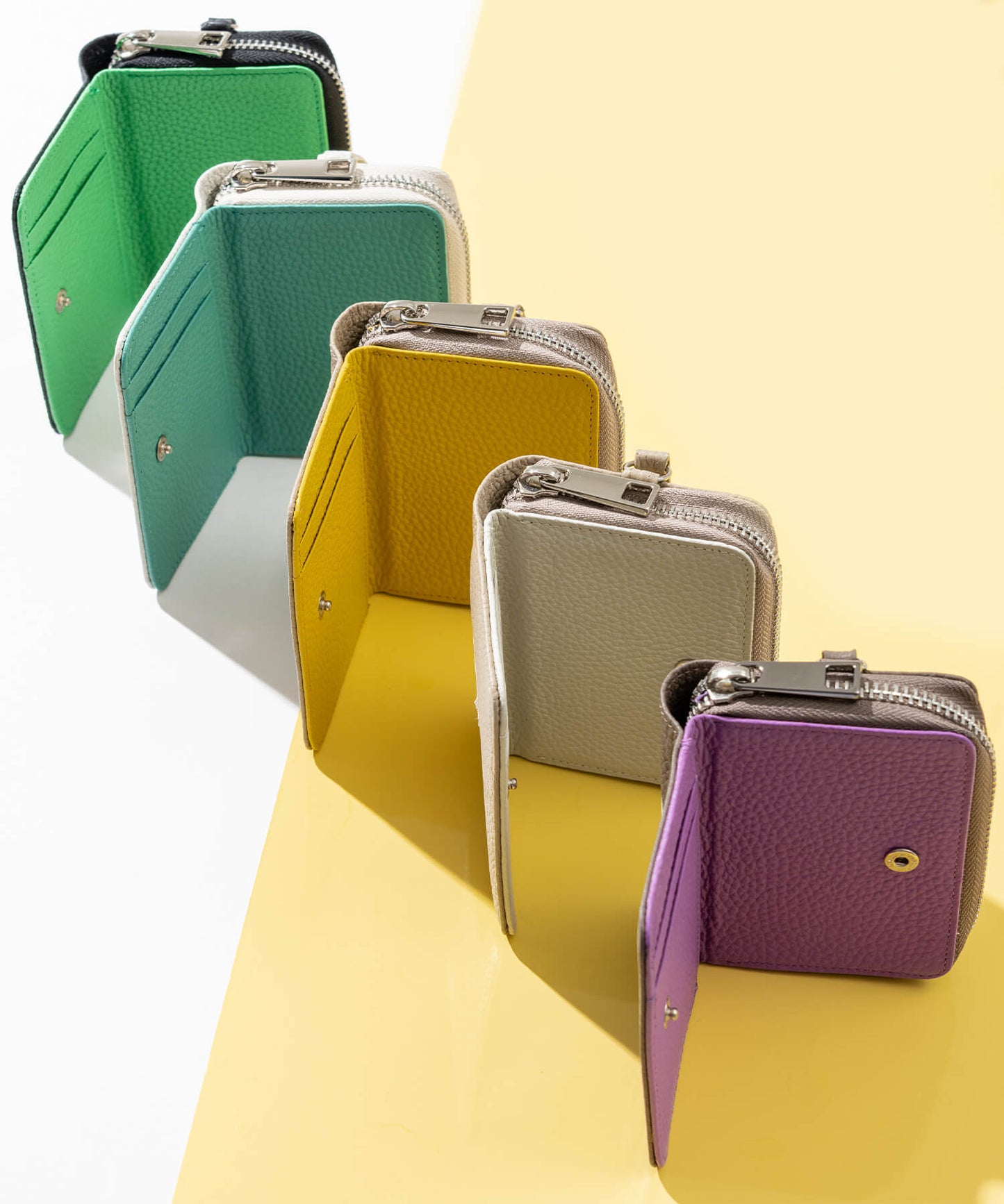 【ORNELLA/オルネラ】(BICO-21)リアルレザーバイカラースマートキー&カードケース