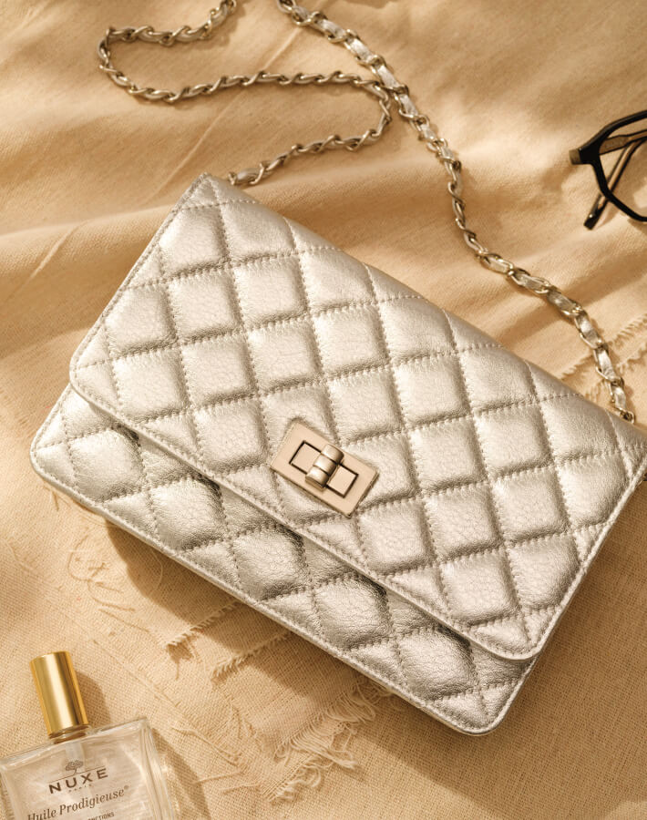 【新作早割★10%OFF】【ORNELLA/オルネラ】(NOVE-23)キルティングウォレットポシェット