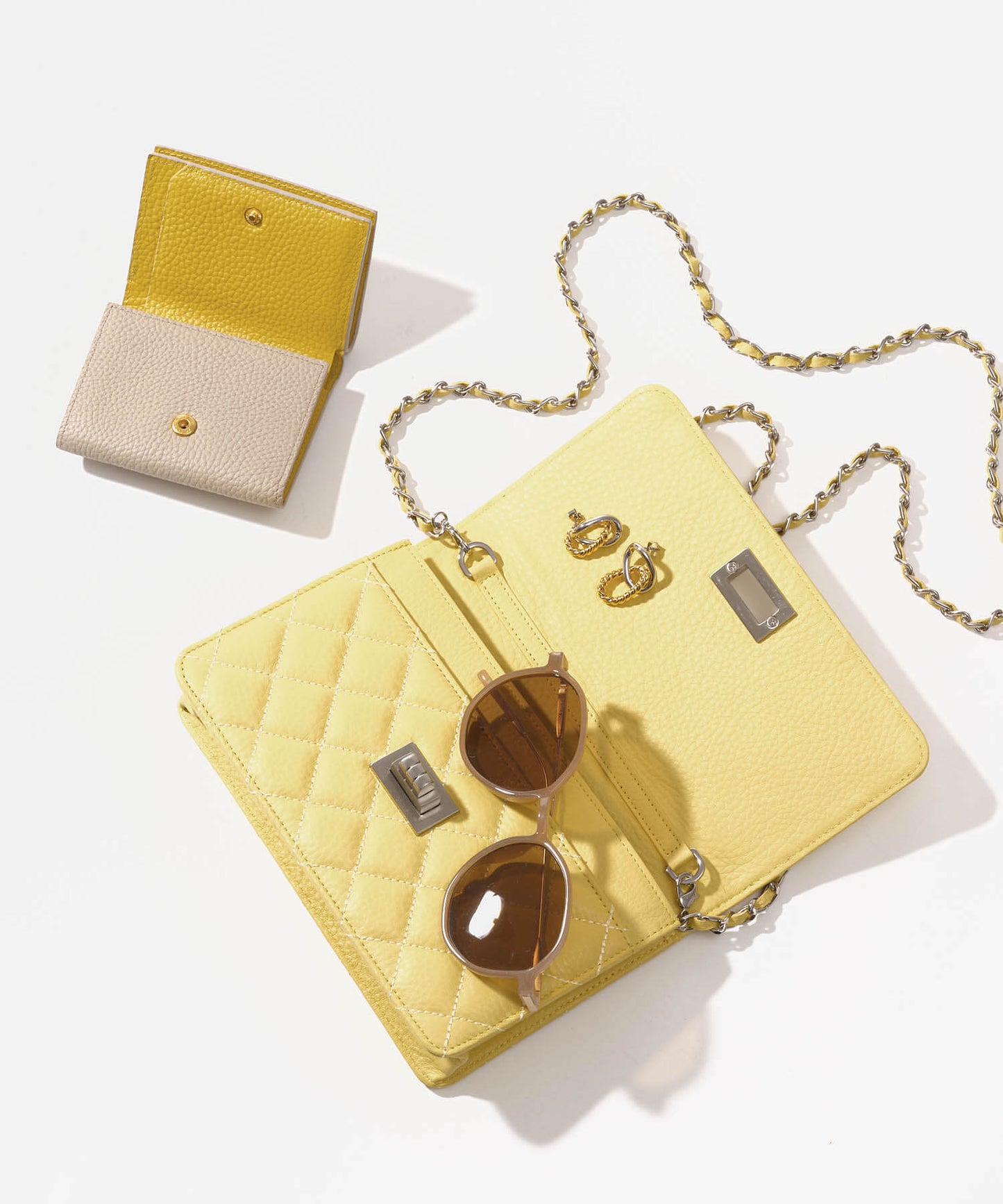 【新作早割★10%OFF】【ORNELLA/オルネラ】(NOVE-23)キルティングウォレットポシェット