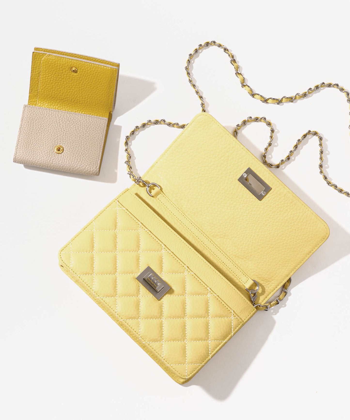 【新作早割★10%OFF】【ORNELLA/オルネラ】(NOVE-23)キルティングウォレットポシェット