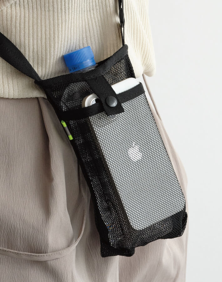 ペットボトル&スマホナイロンポシェット