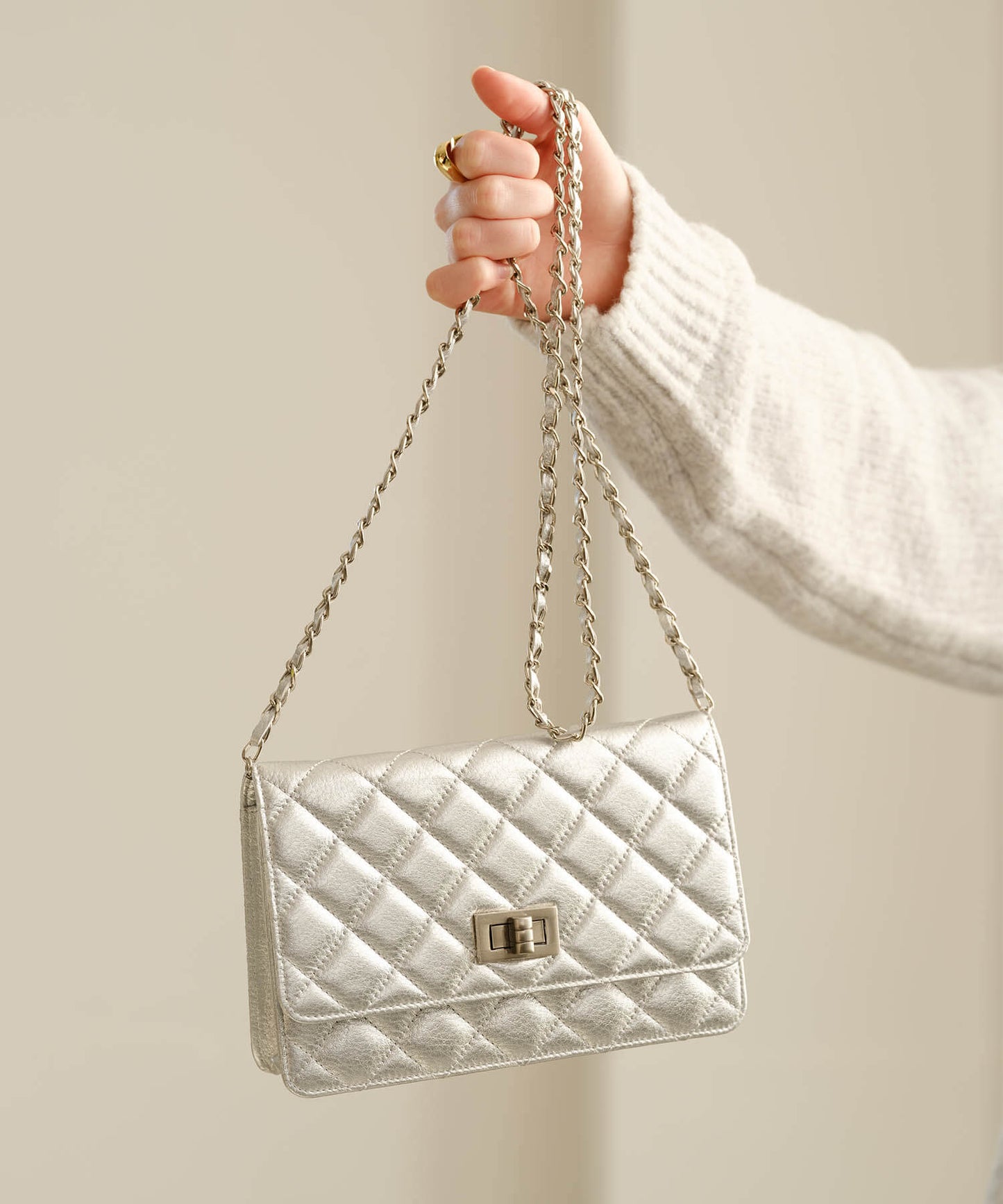 【新作早割★10%OFF】【ORNELLA/オルネラ】(NOVE-23)キルティングウォレットポシェット