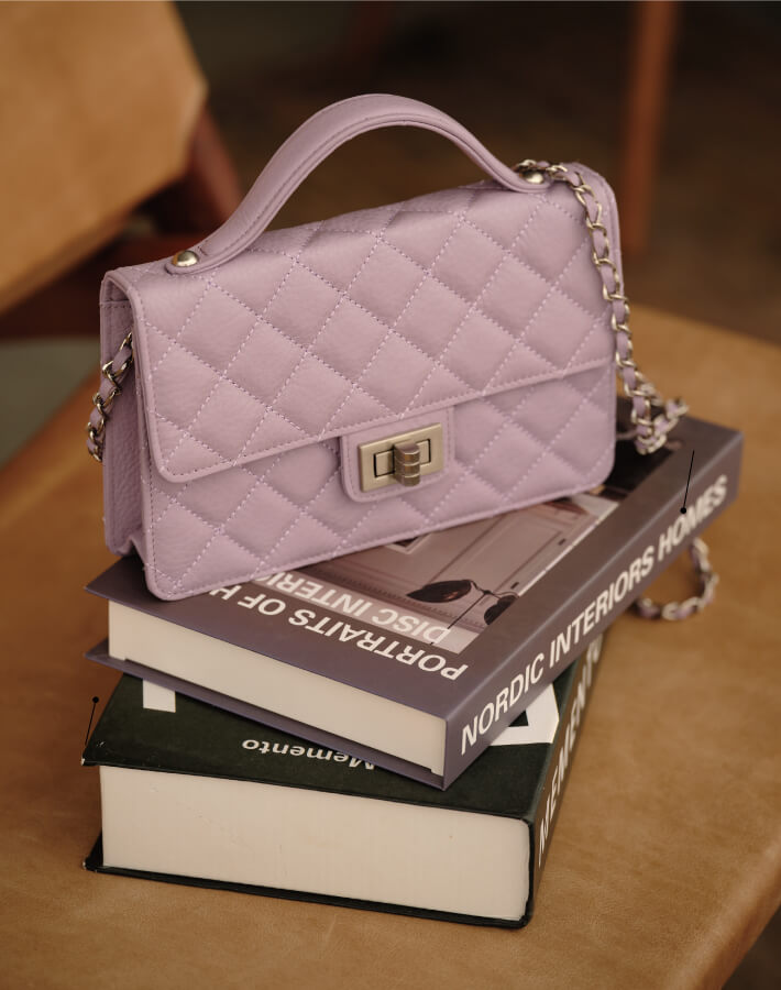 【新作早割★10%OFF】【ORNELLA/オルネラ】(NOVE-24)キルティングハンドルスマホポシェット