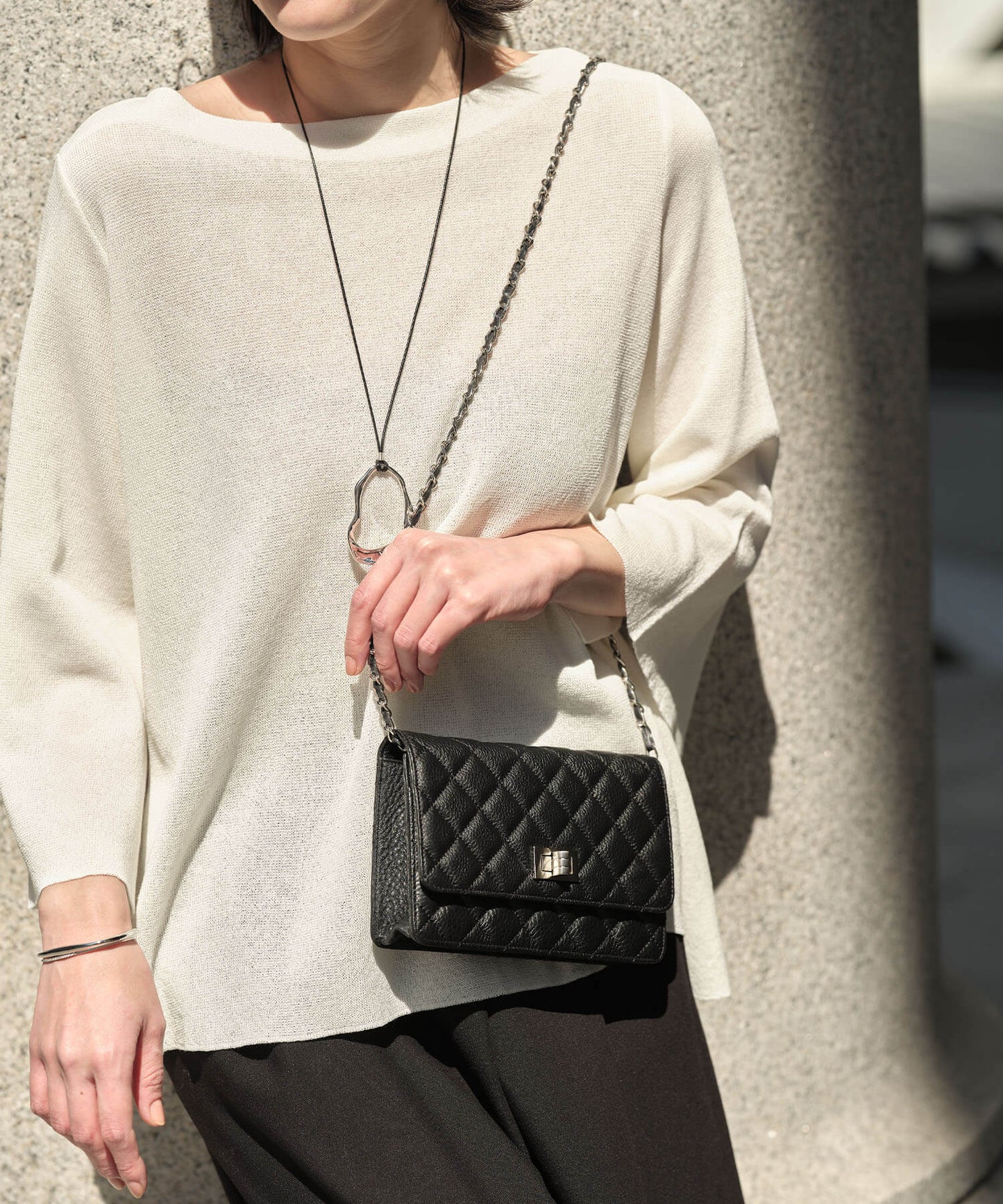 【新作早割★10%OFF】【ORNELLA/オルネラ】(NOVE-23)キルティングウォレットポシェット