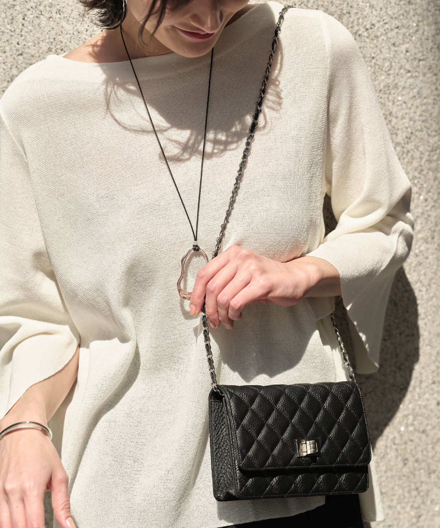 【新作早割★10%OFF】【ORNELLA/オルネラ】(NOVE-23)キルティングウォレットポシェット