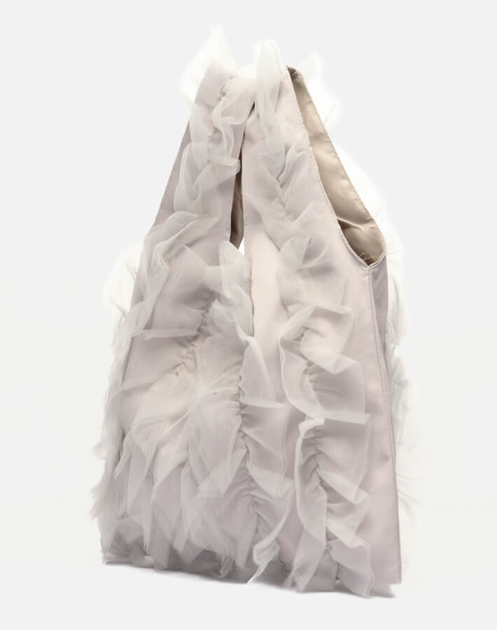 チュールフリルバッグ