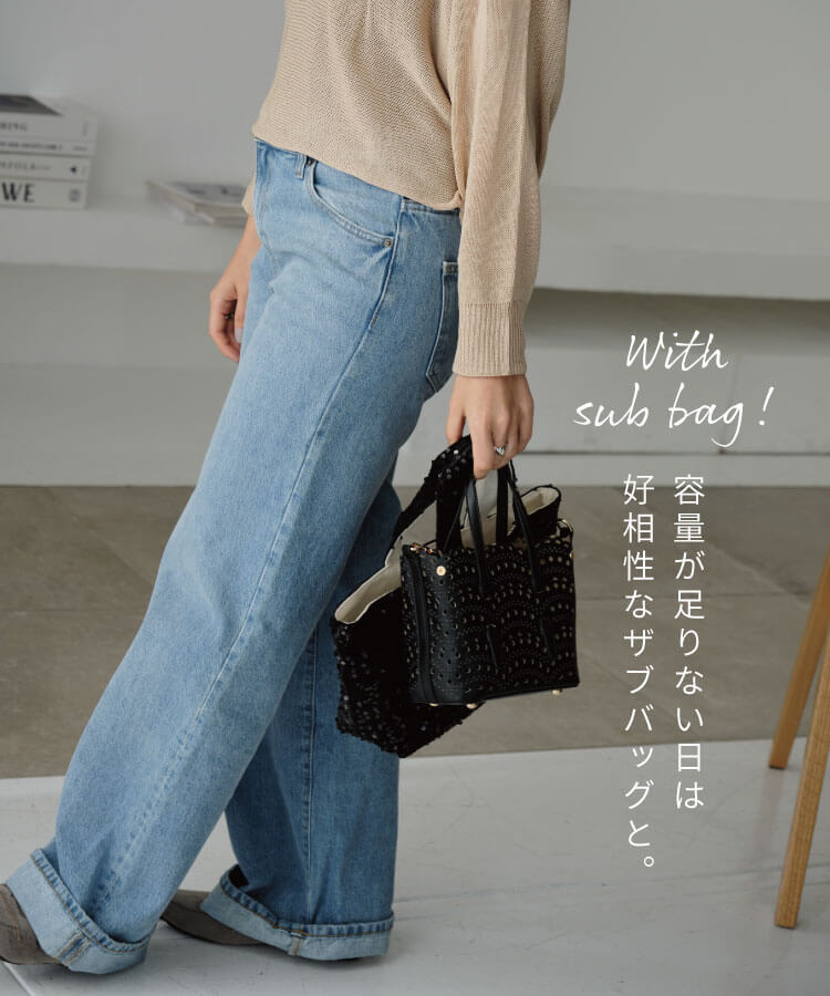 スカラップレースミニバッグ