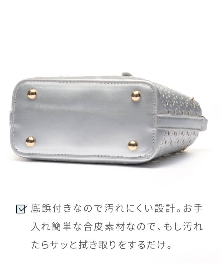 スカラップレースミニバッグ