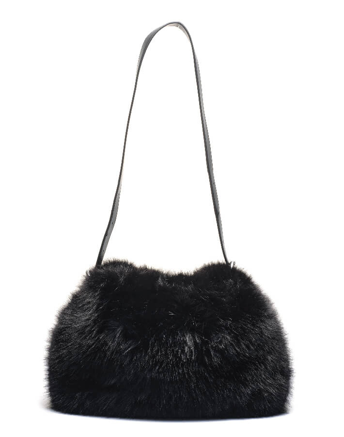 ボリュームファーショルダーバッグ