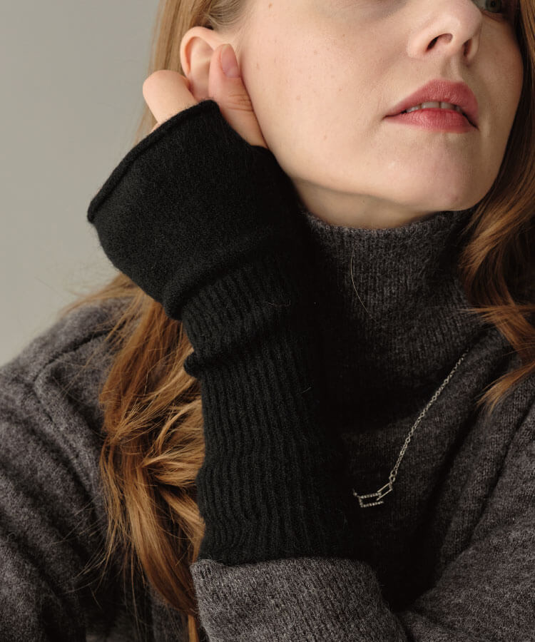 ニットハンドウォーマー