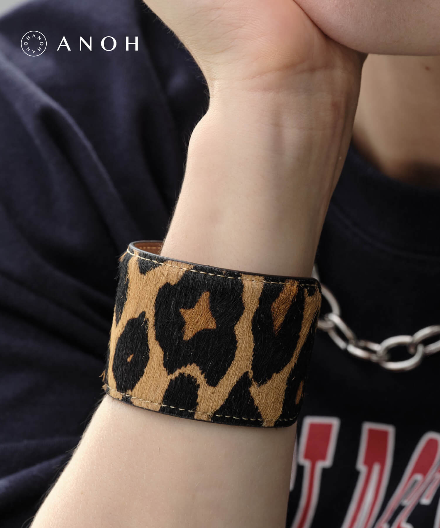 ANOH】レオパードハラコバングル – ZAKKA-BOX公式サイト