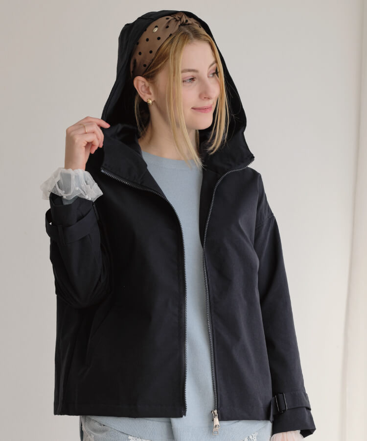 【MIA/ミア】フーディーライトアウター