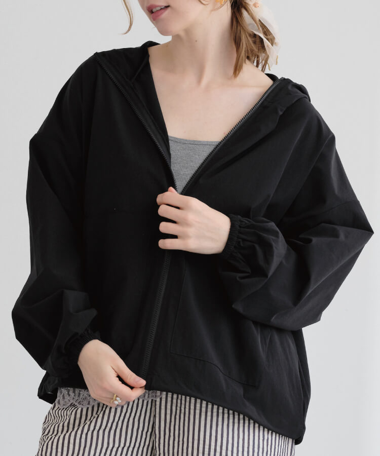 【MIA/ミア】UVカットラッシュガードパーカー