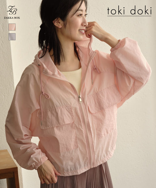 【tokidoki】ライトフードジャケット