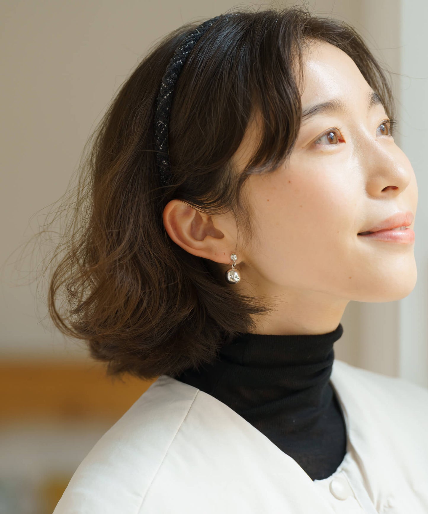【ANOH】【Silver925】ボールピアス