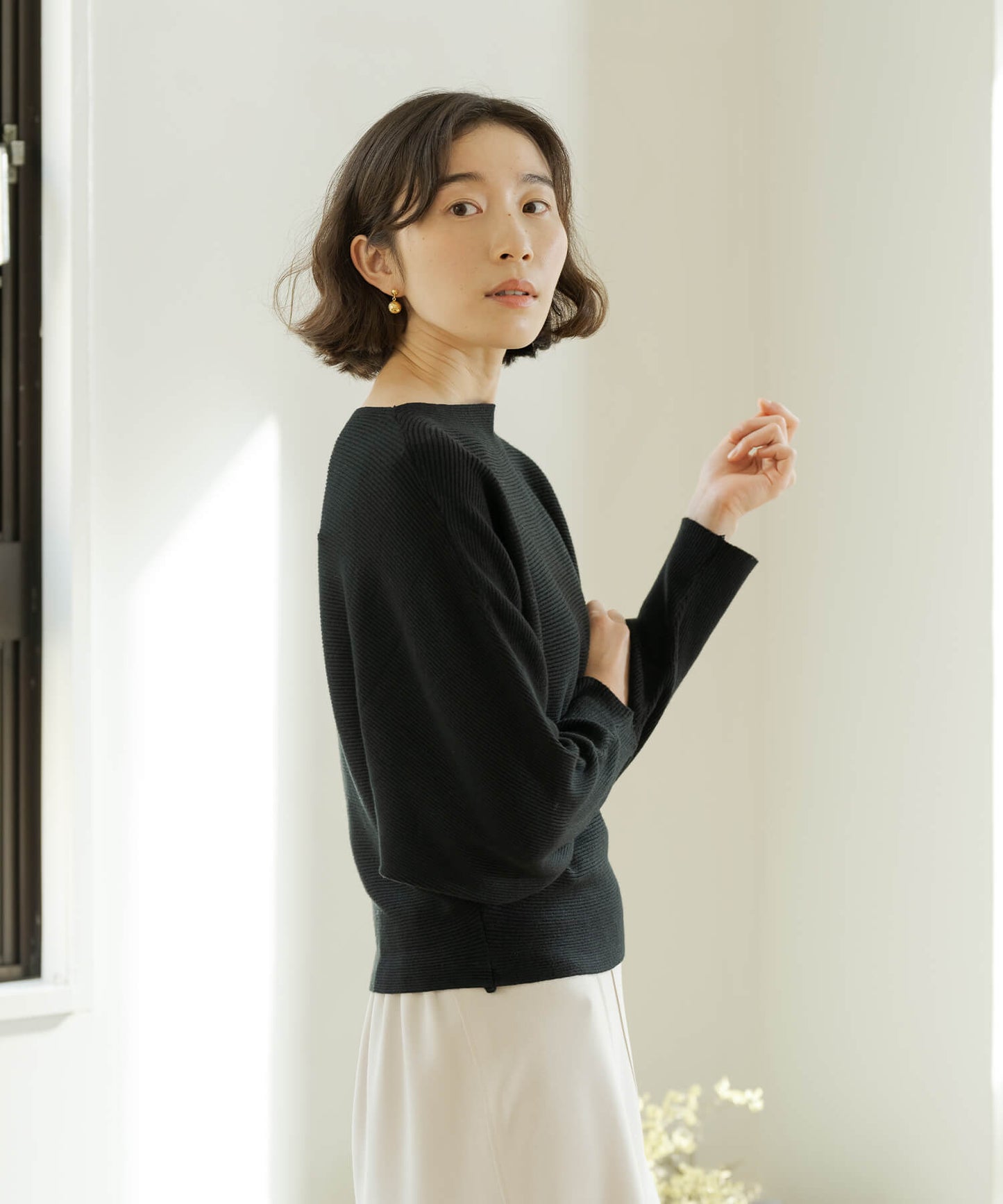 【ANOH】【Silver925】ボールピアス