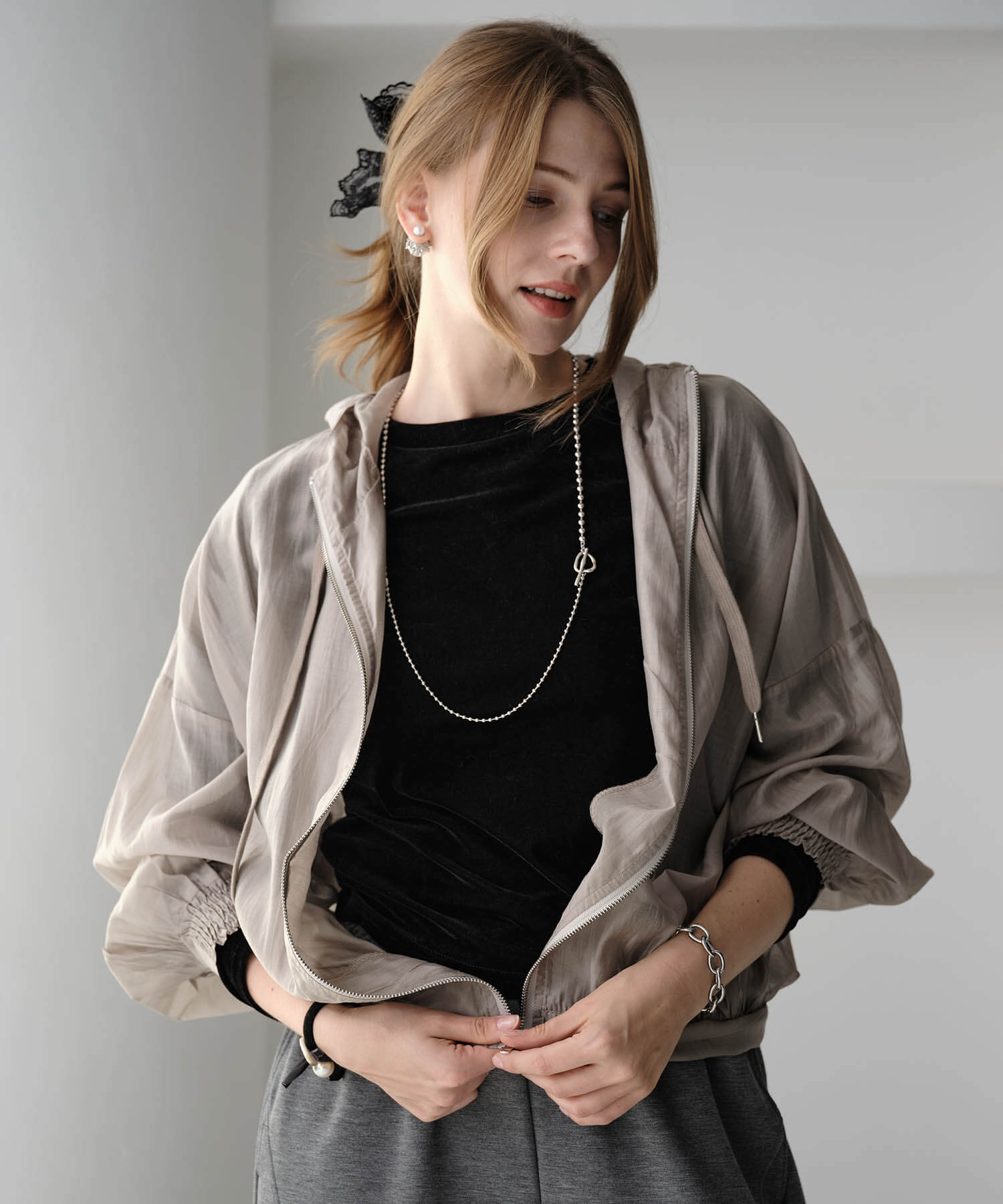 emmi シアーボリュームブルゾン Amazon | [エミ] シアーボリュームブルゾン 13WFJ244028BEGF