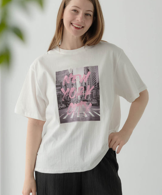 【MIA/ミア】フォトプリントNY・Tシャツ