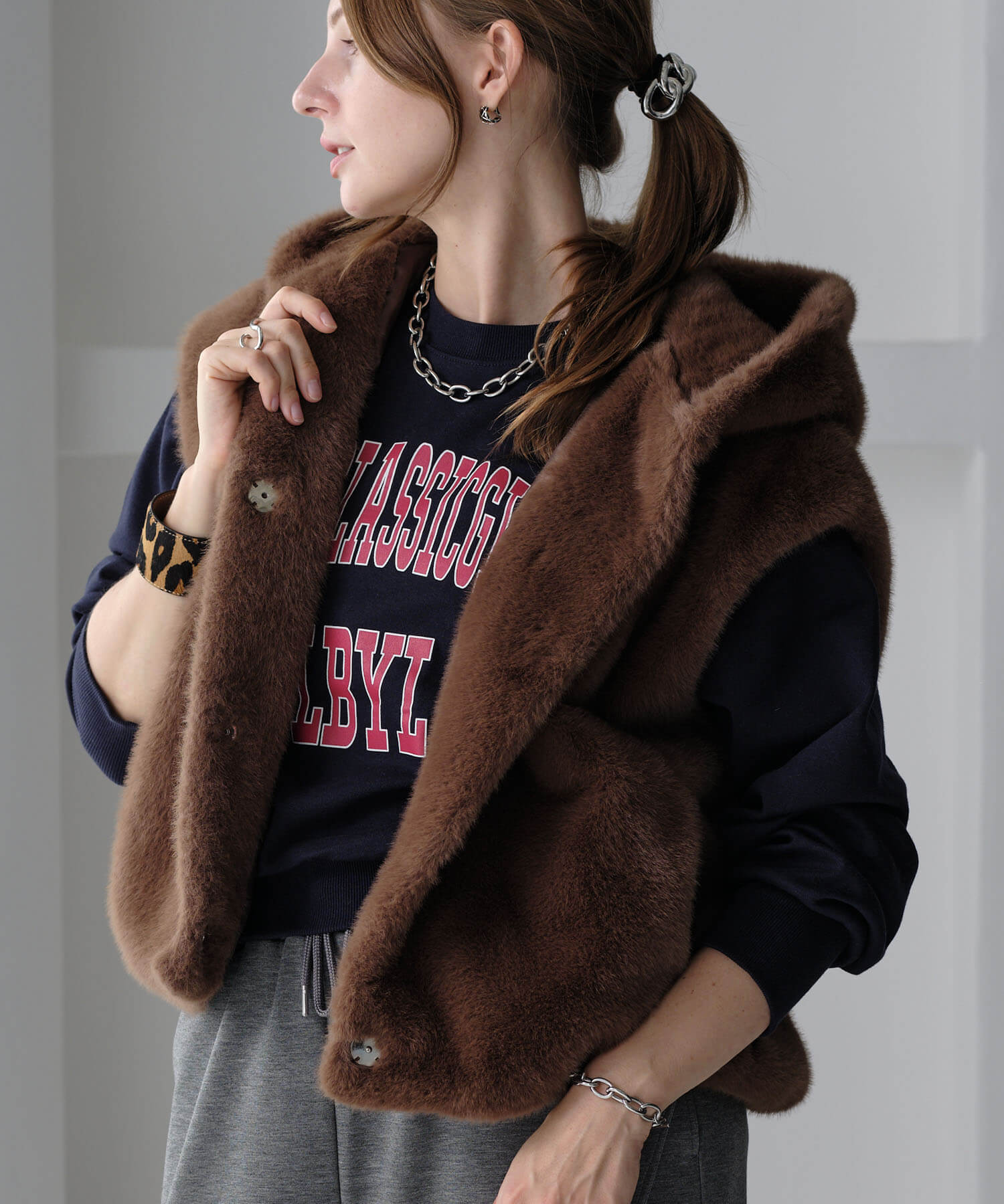 MIA(ミア)】ブライトワッシャーダブルジレ -- ZAKKA-BOX(ザッカ