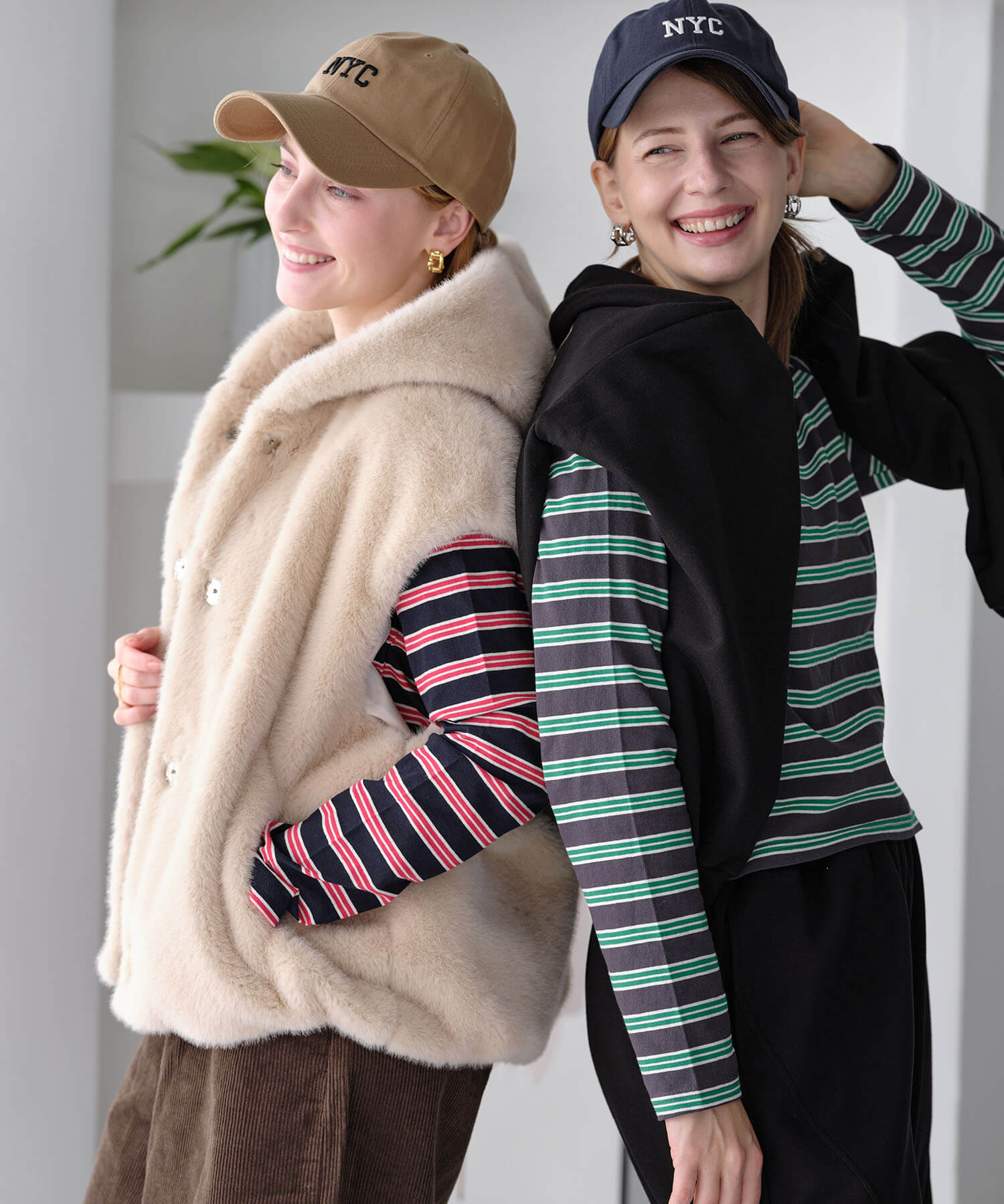 MIA(ミア)】ブライトワッシャーダブルジレ -- ZAKKA-BOX(ザッカ