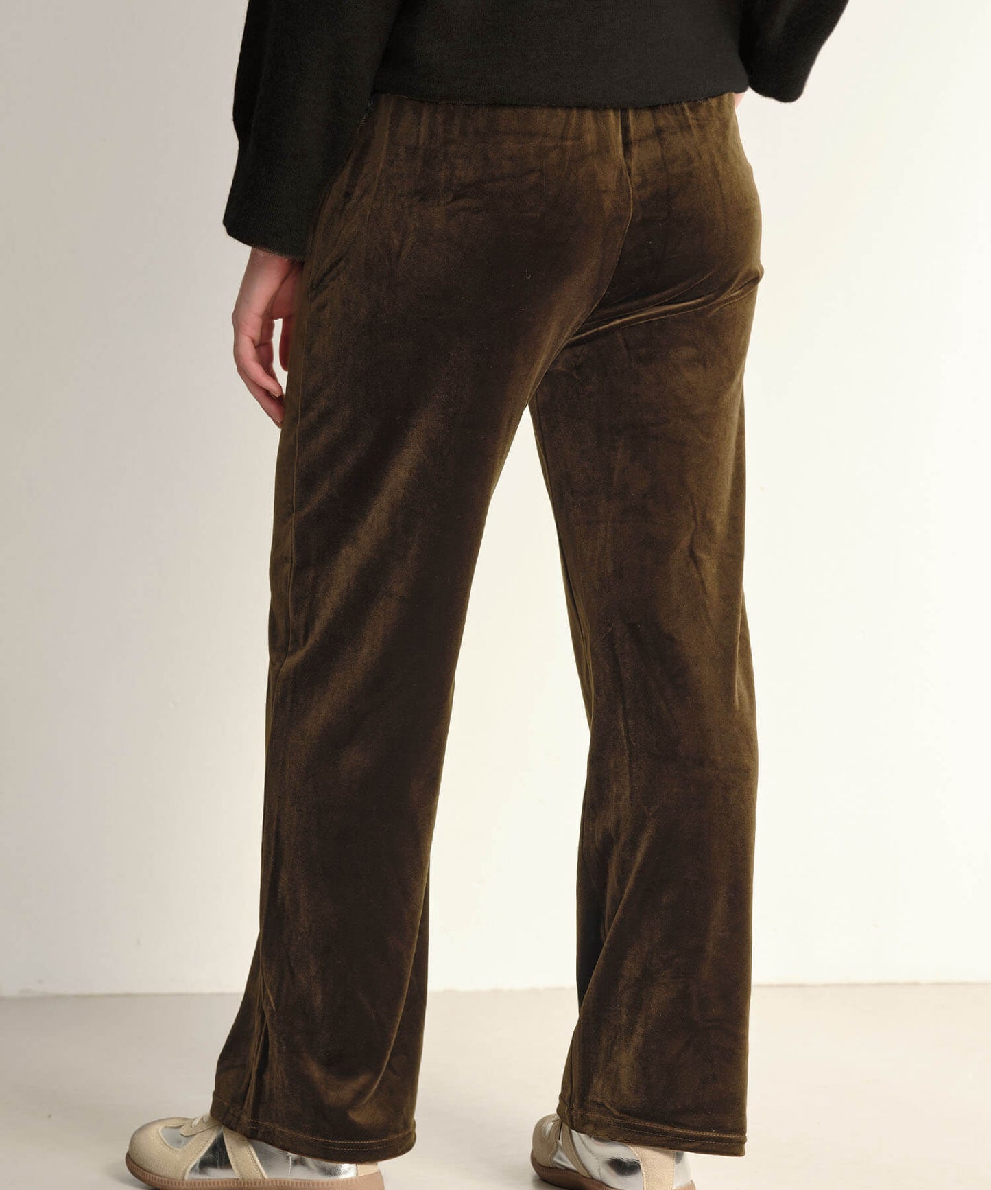 【MIA/ミア】ベロアリラックスパンツ