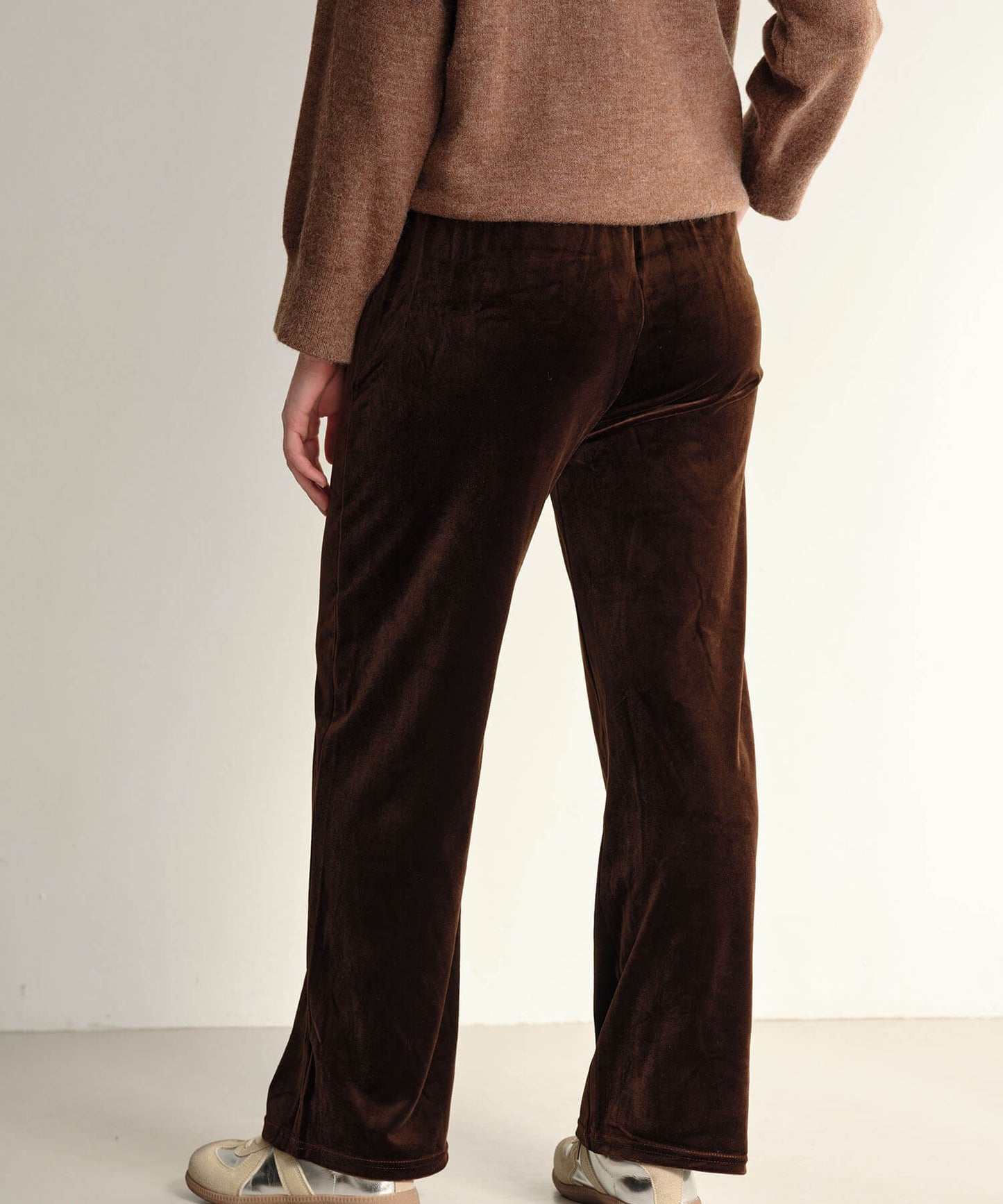 【MIA/ミア】ベロアリラックスパンツ