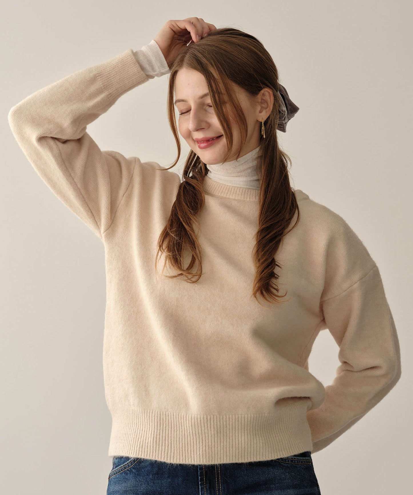 【MIA/ミア】マシュマロソフトニットPO