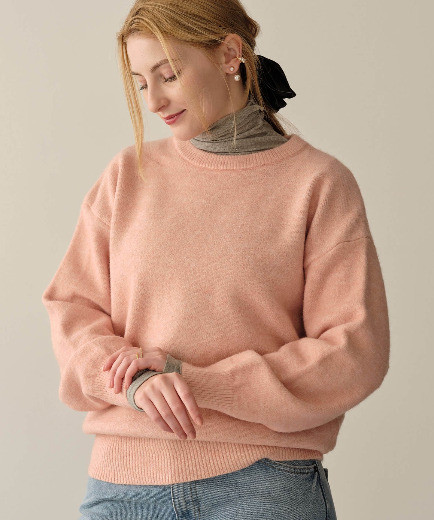 【MIA/ミア】マシュマロソフトニットPO