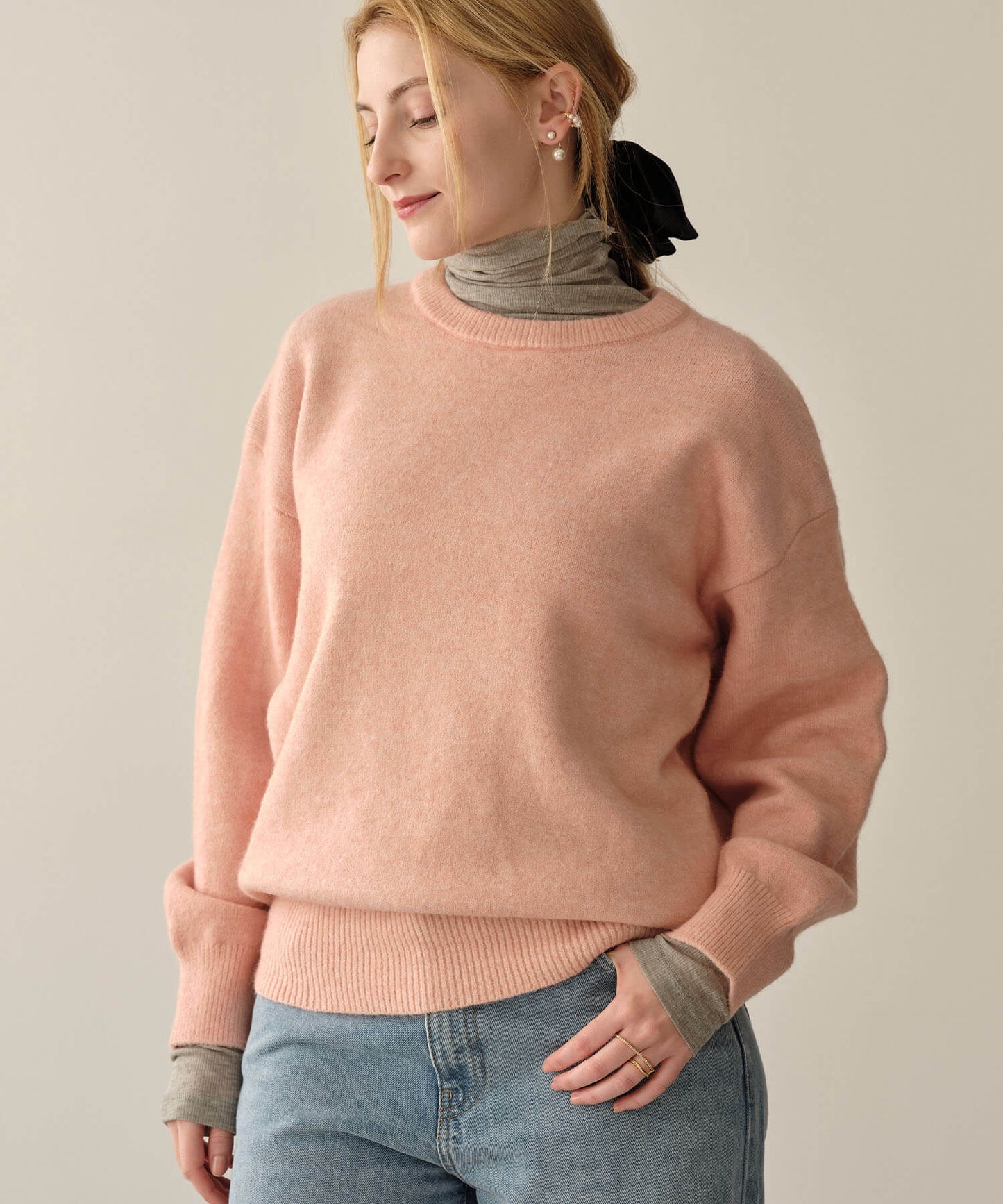 【MIA/ミア】マシュマロソフトニットPO