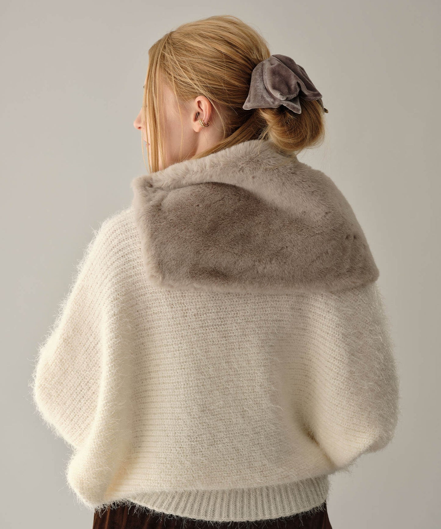 【MIA/ミア】ミンクライクファーネックウォーマー
