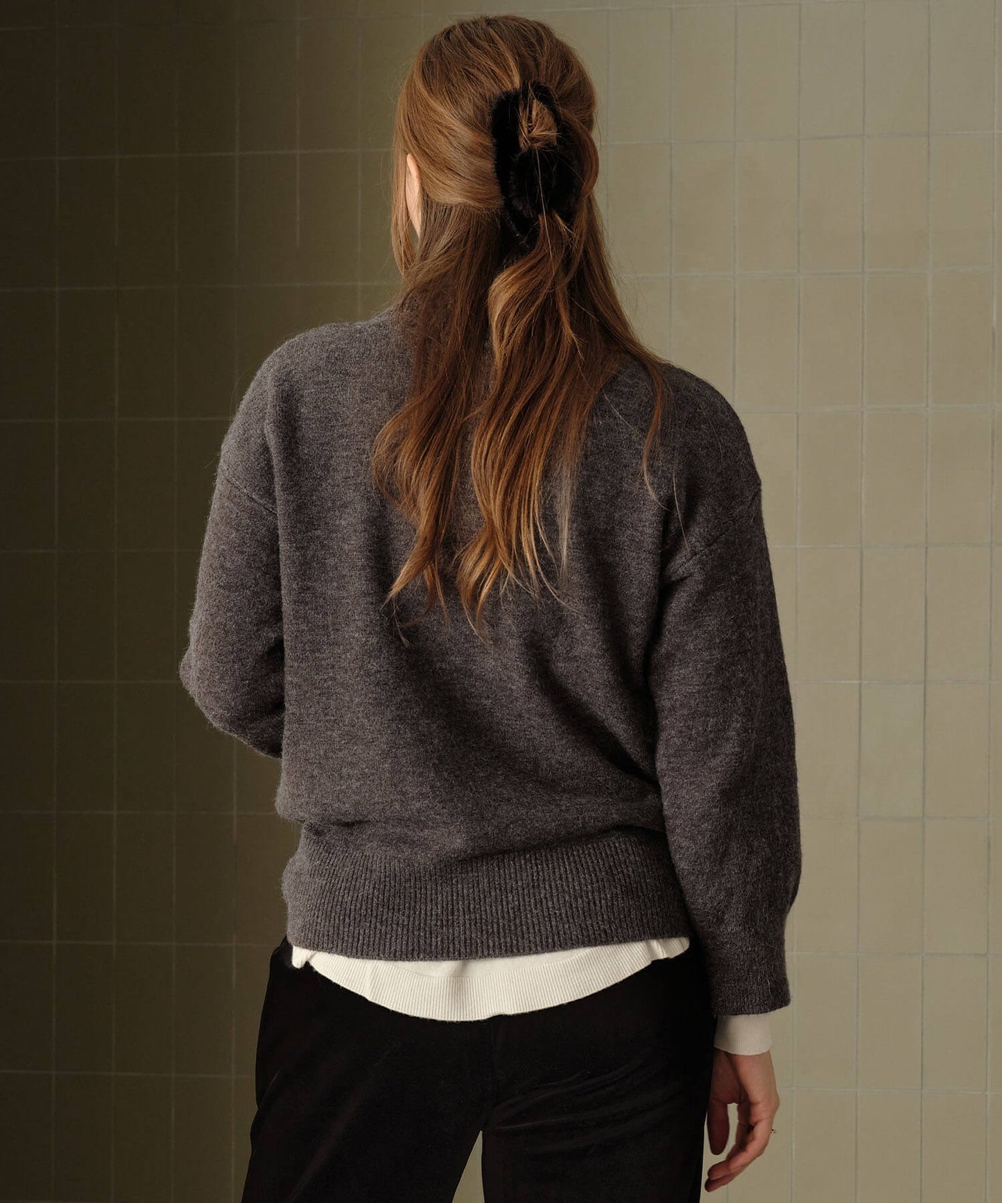 【MIA/ミア】タートルネックルーズニットPO