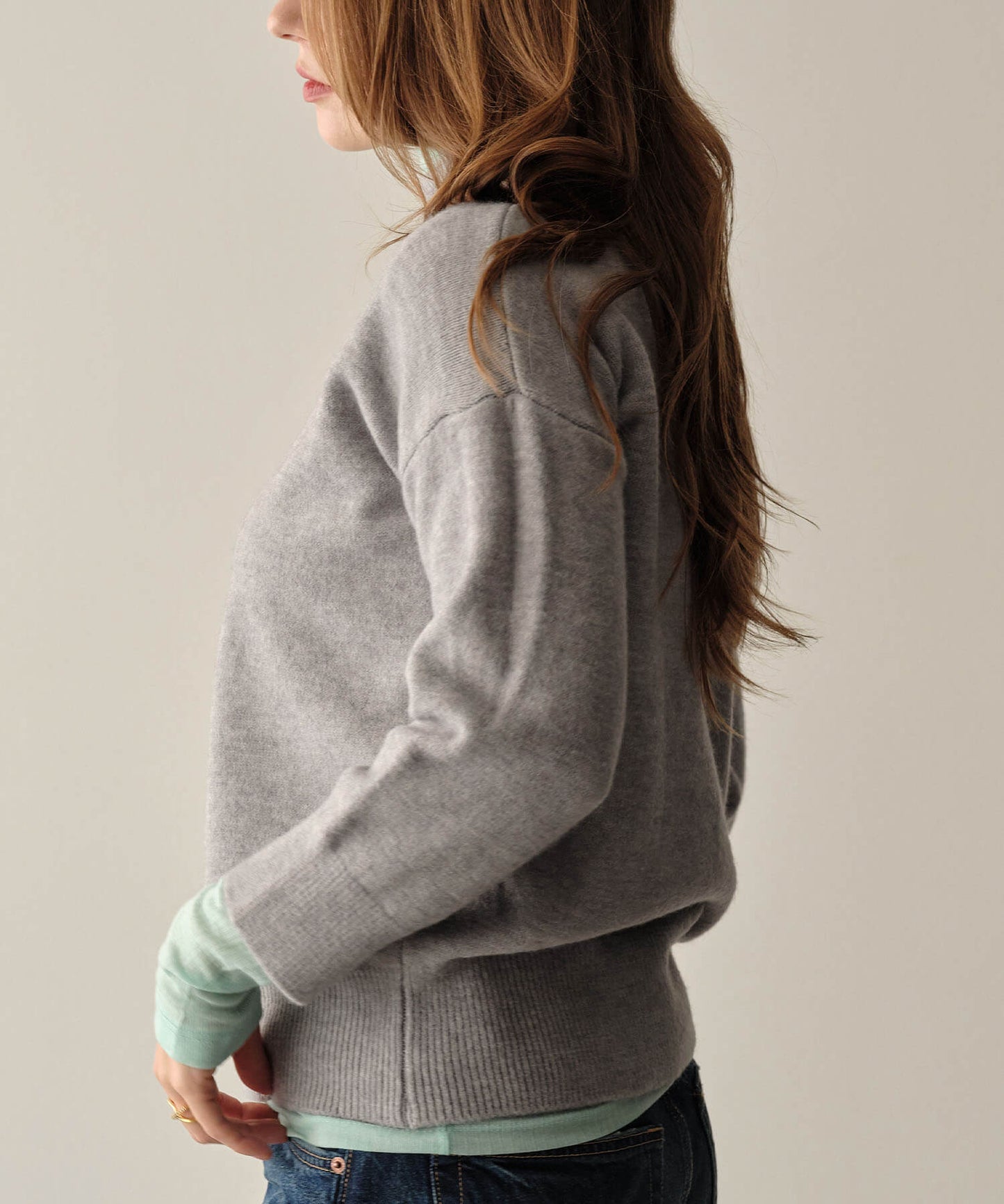 【MIA/ミア】タートルネッククロップドニットPO