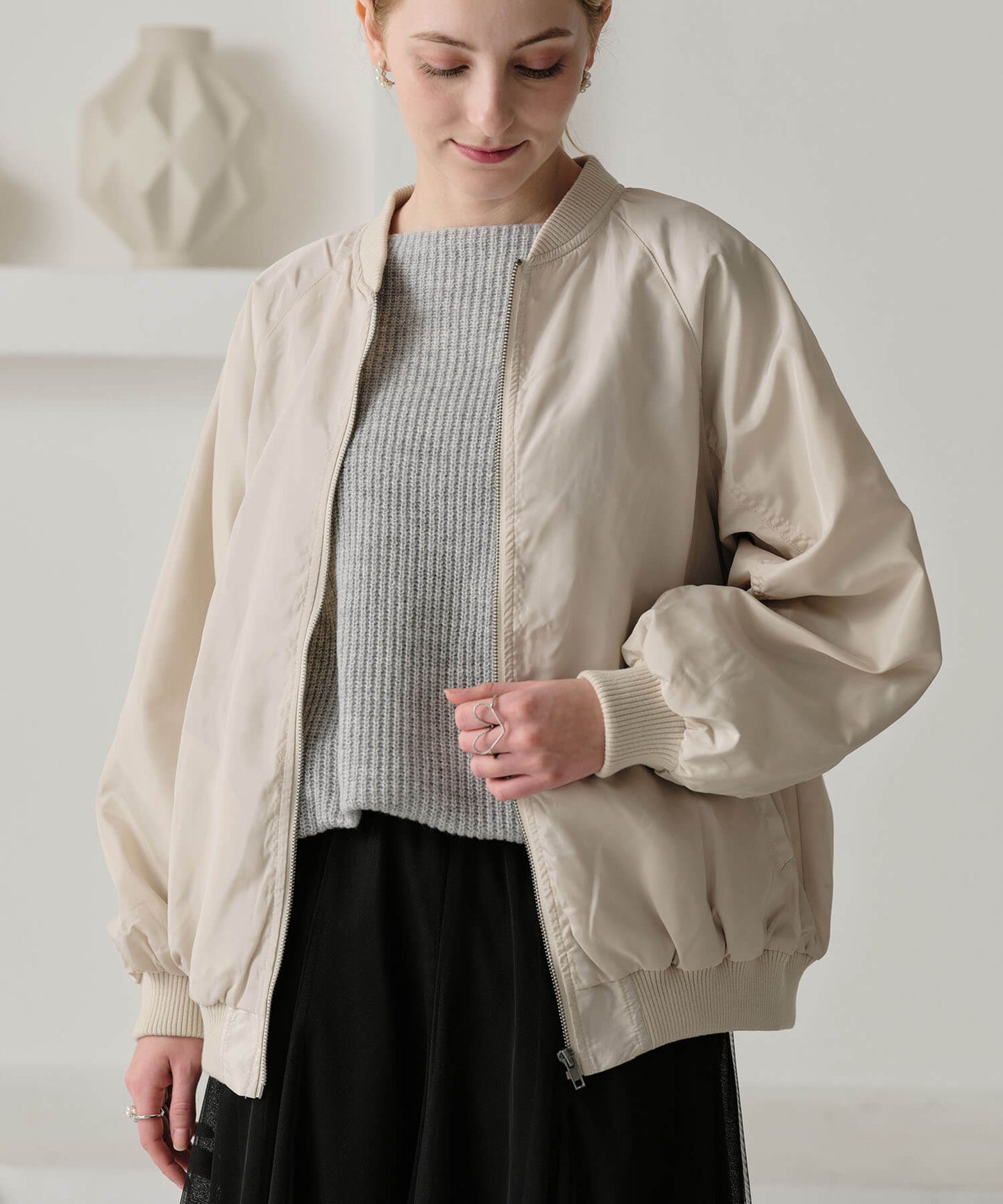 【MIA/ミア】カームエアMA-1ブルゾン