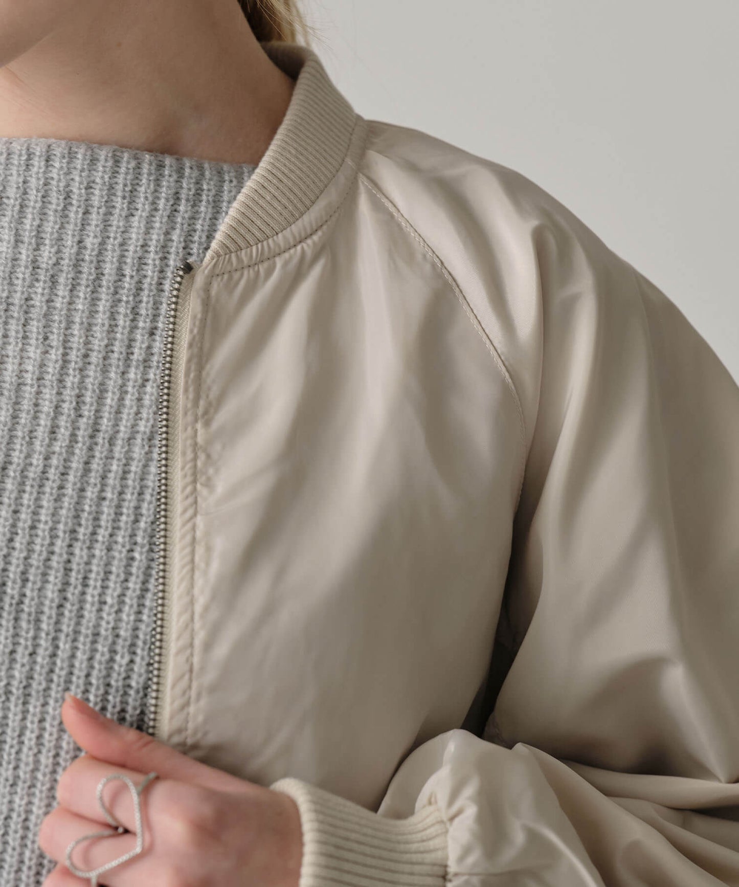 【MIA/ミア】カームエアMA-1ブルゾン