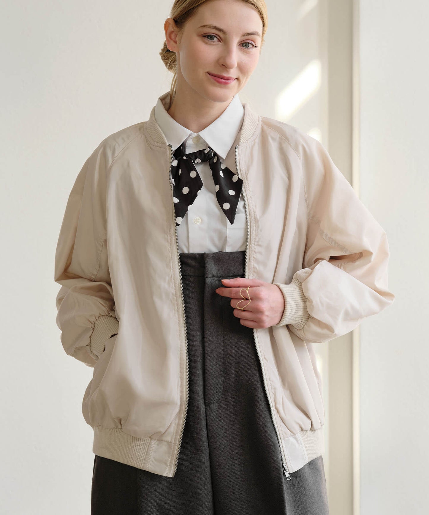 【MIA/ミア】カームエアMA-1ブルゾン