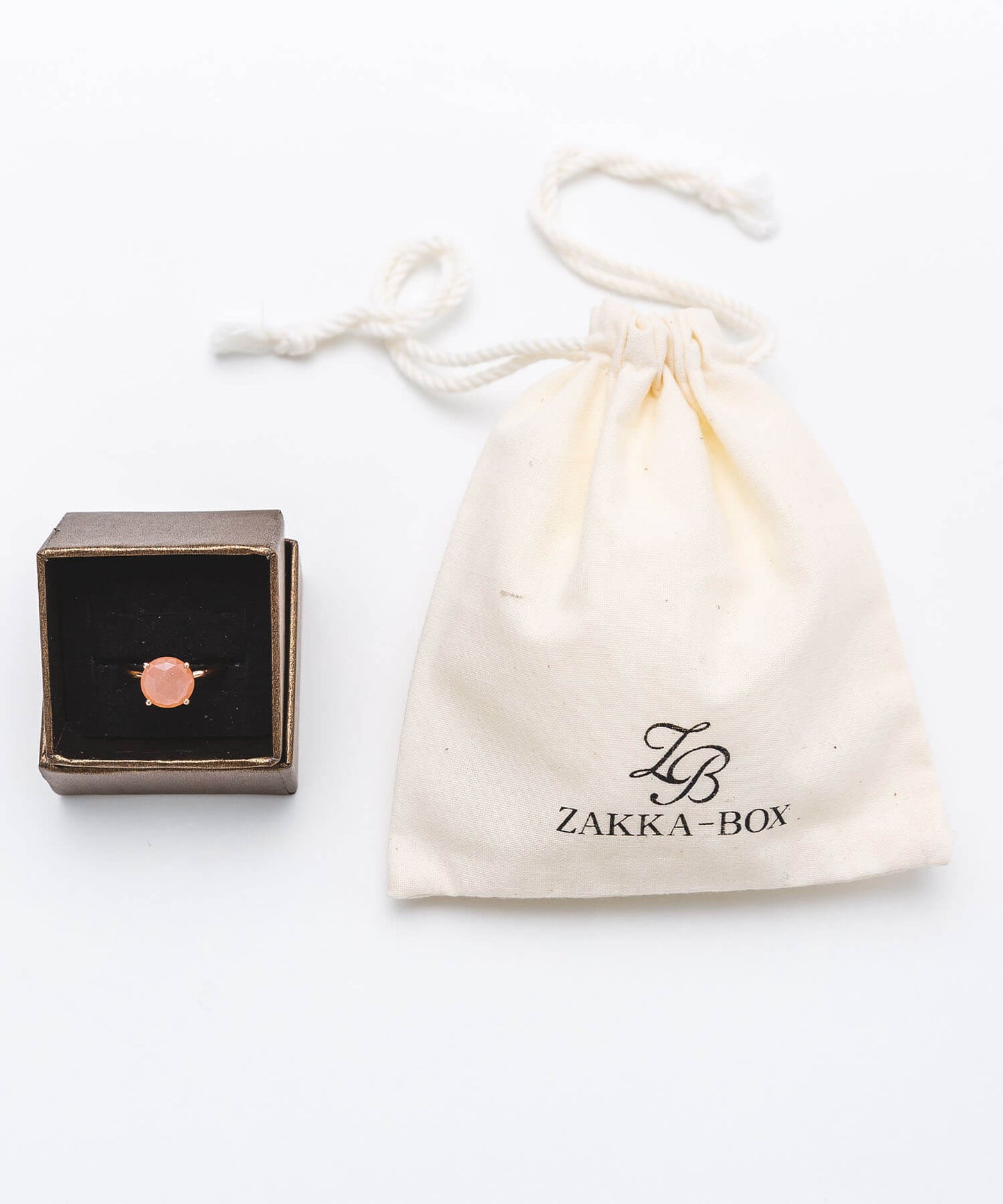 【ZAKKA-BOXロゴ入り】アクセサリーポーチ