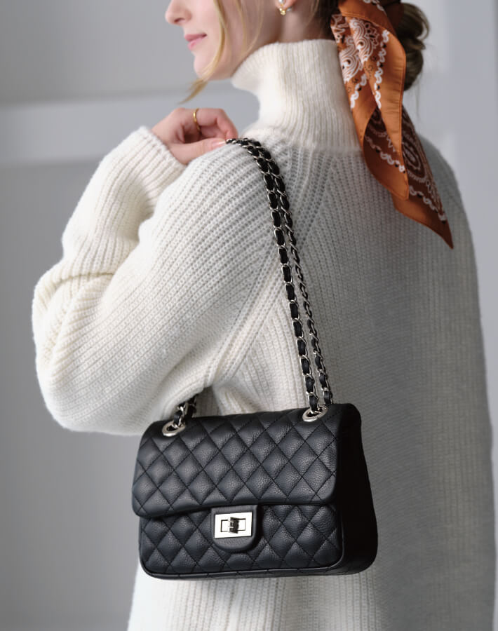 ZAKKA-BOX / オルネラ キルティング チェーンバッグ M ORNELLA(オルネラ)【NOVE-16】キルティングチェーンバッグM -- ZAKKA