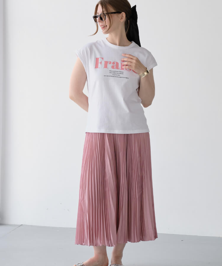 【30%OFF】プリーツキュロット